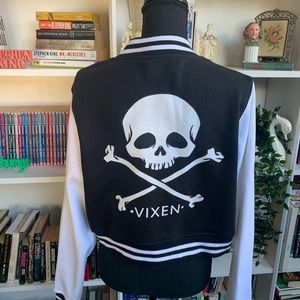VIXEN GIRL GANG LETTERMAN JACKET - VIXEN BY MICHELINE PITT